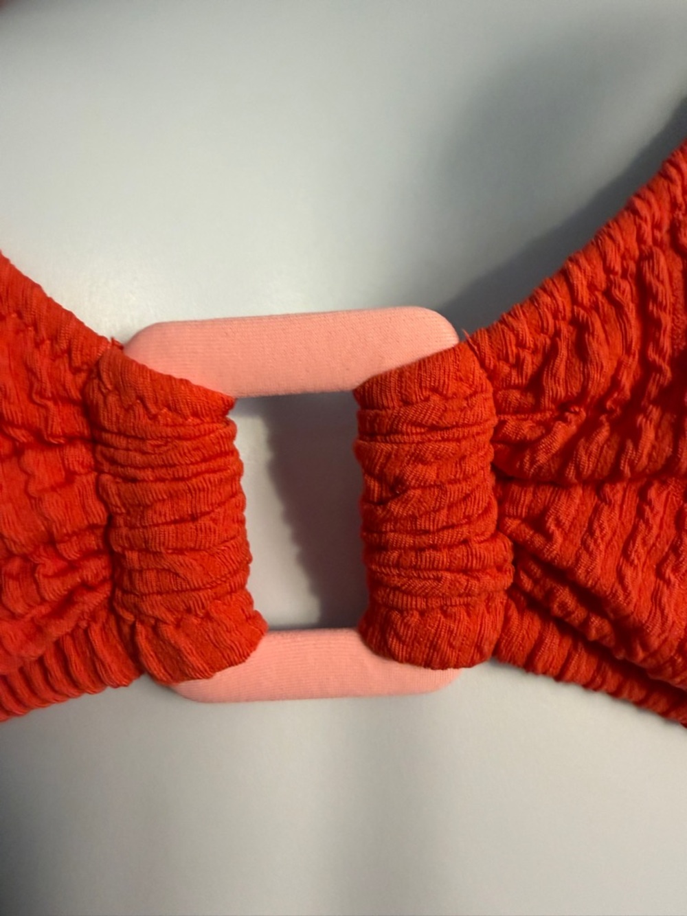 Aerie red/coral bikini set size medium - Picture 4 of 6